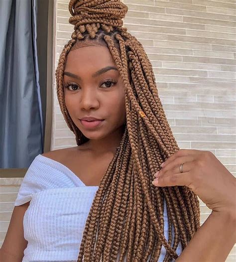 electric linda box braids|long box braids with color.